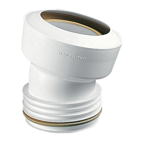 Conector de panela com curvatura de 14º