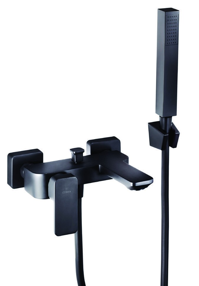 Misturador Externo para Banheira (Preto Fosco)