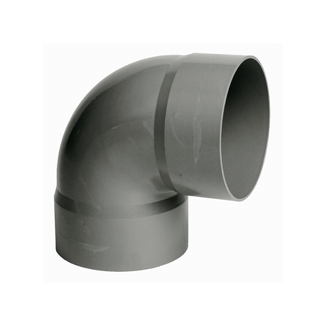 Joelho de PVC a 87°30’ (Cinza)